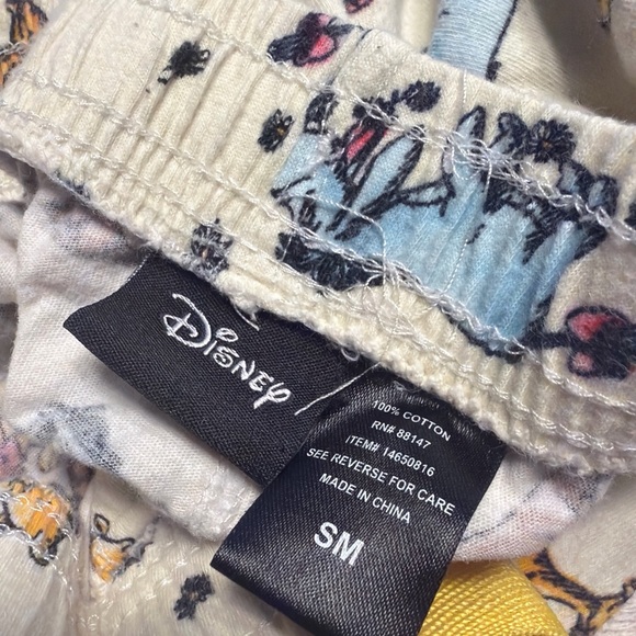 Disney Winnie The Pooh Women's Classic Character Art Loungewear Pajama Pants SzS - Picture 7 of 11